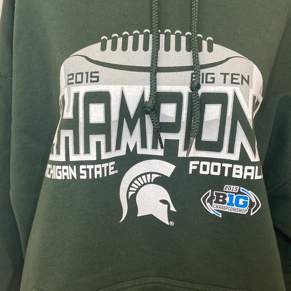 Unisex Michigan State authentic 2015 Big Ten National champs Spartans football - Picture 2 of 10